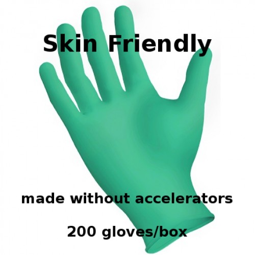 SemperSure Green Nitrile Exam Gloves