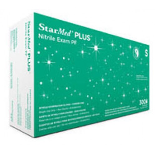 Starmed Plus Nitrile Exam Gloves